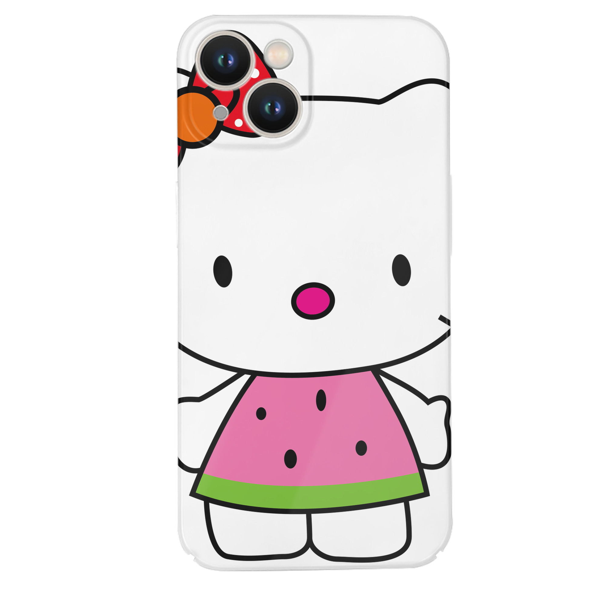 （画像用） Hello Kitty ハローキティ 【iPhone 14シリーズ対応】ハードケース